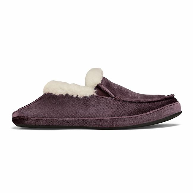 Zapatos Olukai Ku‘una Lānui - Pantuflas Mujer Morados 20025-143